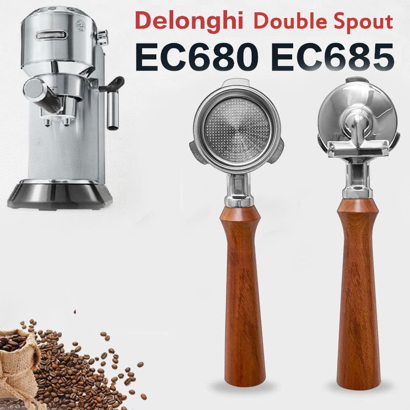 Delonghi Espresso Magnifica - Cerat ganda 51mm kopi Portafilter dengan