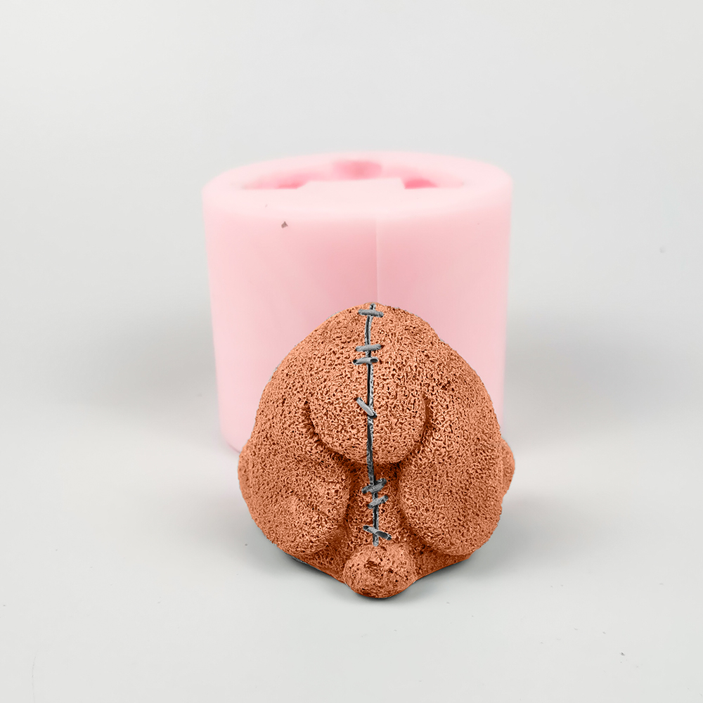 Cetakan Silikon 3D Mainan Bone - Bunny Cake Mold ulasan dan harga