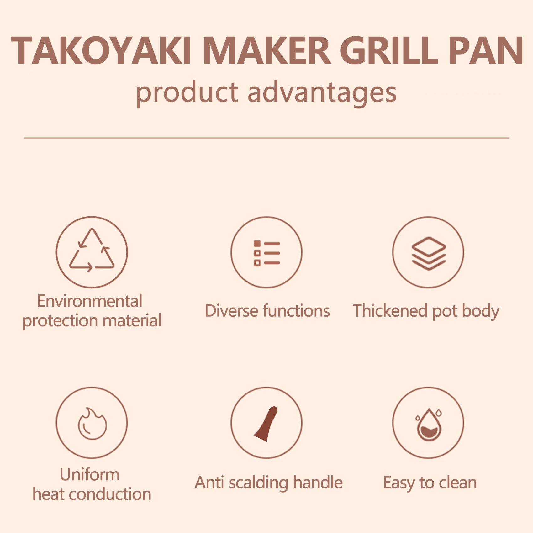 Cetakan Takoyaki Aluminium 16  - Takoyaki Grill Plate ulasan dan harga