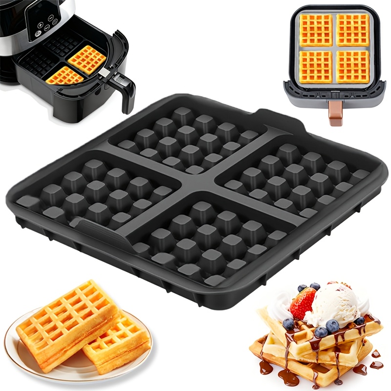 Cetakan Waffle Persegi, Loyang - Mini Pancake Griddle ulasan dan harga