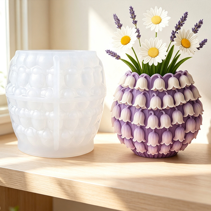 Cetakan Silikon Vas Bunga Lily - Potsticker Mold ulasan dan harga