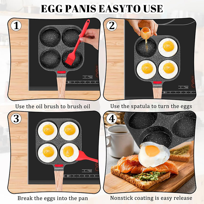 Wajan Penggorengan Telur Dalam - Mini Pancake Griddle ulasan dan harga