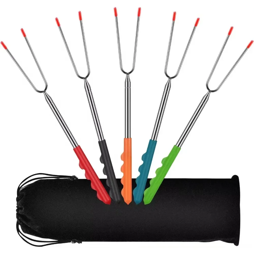 Alat barbekyu teleskopik, garp - Corn Dog Stick ulasan dan harga